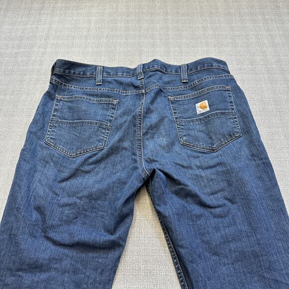 Carhartt Jeans Mens 38x30 Relaxed Fit Rugged Flex Straight‎ Leg Workwear Pants - Picture 6 of 10